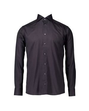 Eton Herringbone wrinkle free flannel shirt lange mouw overhemden 100012184