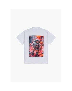 Black Donkey Space explorer t-shirt i white