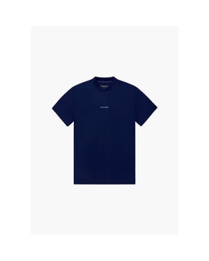 Black Donkey Zeus t-shirt i dark blue/white