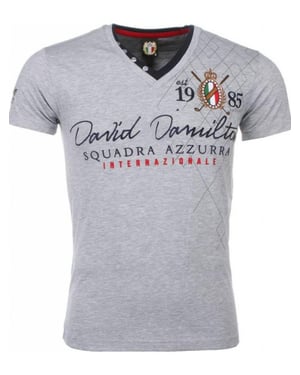 David Copper E t-shirt korte mouwen