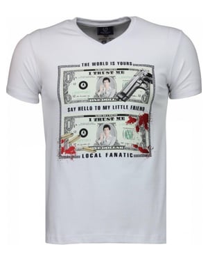 Local Fanatic Scarface dollar t-shirt