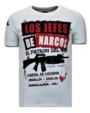 Local Fanatic T-shirt los jefes de narcos