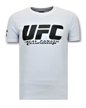 Local Fanatic T-shirts met print ufc championship basic