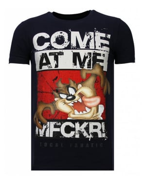 Local Fanatic Taz mania rhinestone t-shirt