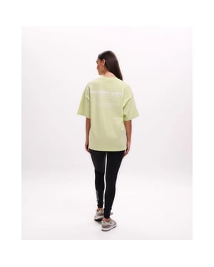 Malelions Women limited oversized t-shirt matcha md1-ss25-35-859