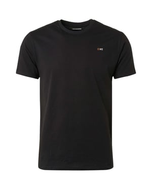 No Excess T-shirt crewneck solid basic black