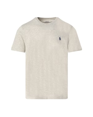 Polo Ralph Lauren Custom slim fit t-shirt met korte mouwen