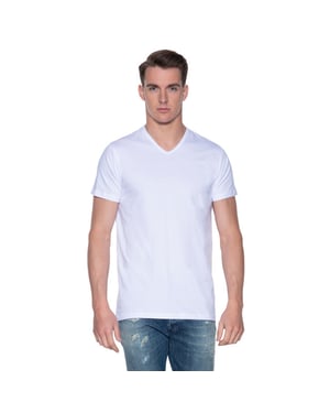 Slater Regular fit t-shirt v-hals 2-pack
