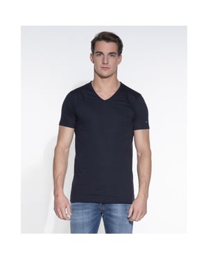Slater Regular fit t-shirt v-hals 2-pack