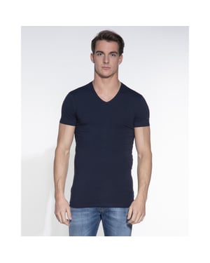 Slater Stretch t-shirt v-hals 2-pack