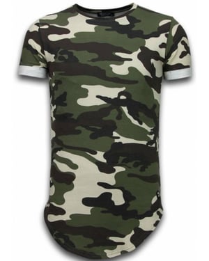 Tony Backer Known camouflage t-shirt long fit