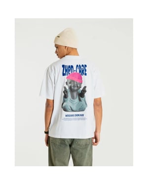 Woodbird Wbbaine dude tee 2516-414 white