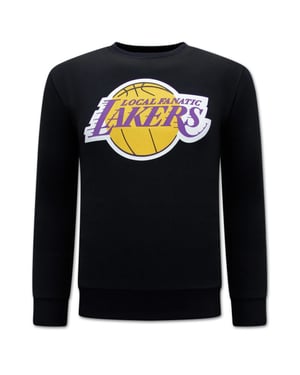 Local Fanatic Lakers print sweater