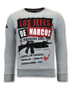Local Fanatic Sweater los jefes de narcos