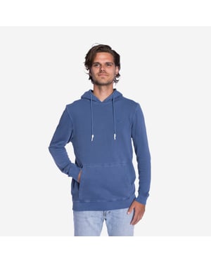 Nomad Gisborne bio-katoen hoodie heren | indigo