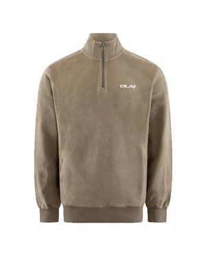 Olaf Hussein Heren drift zip mock