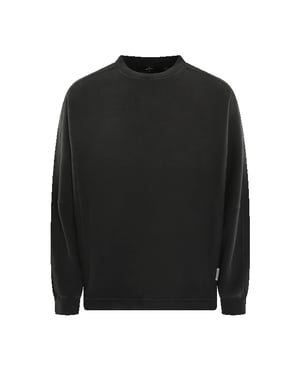 Represent Heren stepped hem sweatshirt