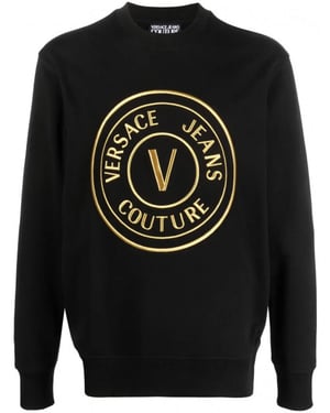 Versace Jeans Versace jeans couture sweater gold vemblem
