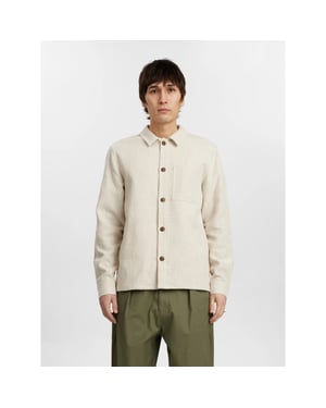 Anerkjendt 901910 akoscar new overshirt 9503 tofu