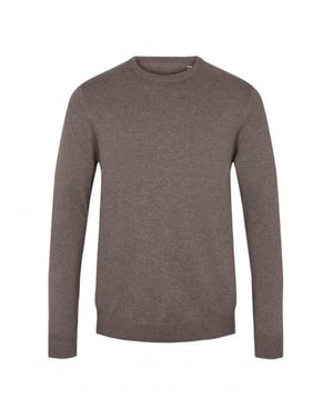 Kronstadt Emory cotton cashmere sweater ks3875 heather oatmeal
