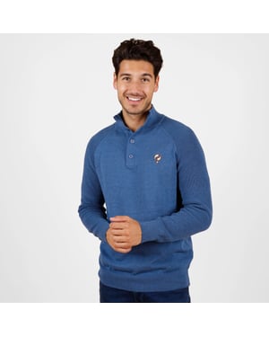 Q1905 Trui oldehove denim melange