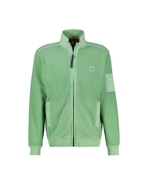 Lerros Heren vest 25245221 612 sage green