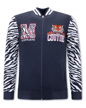 Montfleuri Vest met print tiger design