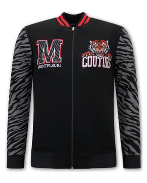 Montfleuri Vest met print tiger design
