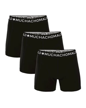 Muchachomalo Jongens 3-pack boxershorts effen