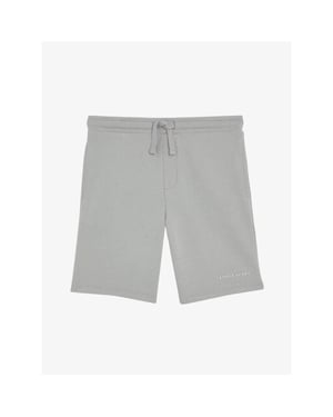 Lyle and Scott Jongens short script embroidered grey mirage