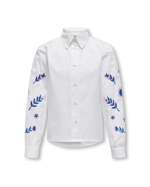 Only Kogzora lise ls emb. shirt wvn off-white