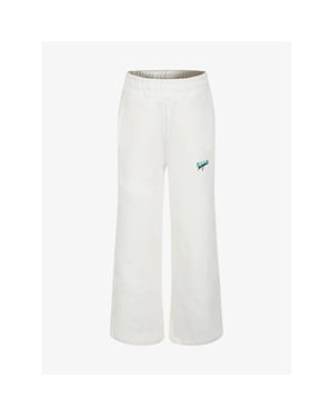 Msgm Meisjes flared broek creme