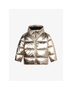 Karl Lagerfeld Meisjes winterjas goud