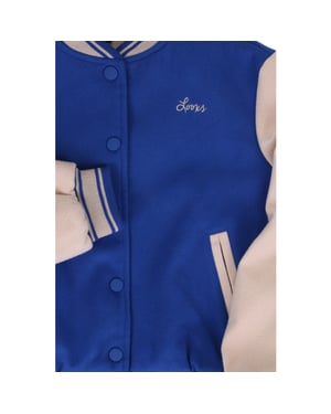Looxs Revolution Baseball jasje kobalt voor meisjes in de kleur