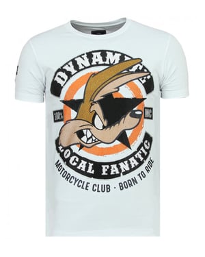 Local Fanatic Dynamite coyote leuke t-shirt