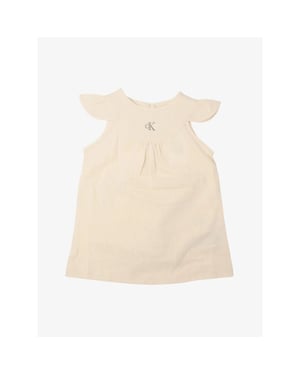 Calvin Klein Meisjes jurk linnen