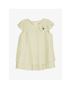 Mayoral Pleated tulle dress