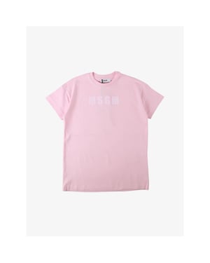 Msgm Meisjes jurk light interlock