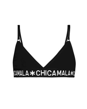 Muchachomalo Meisjes 1-pack triangle top effen