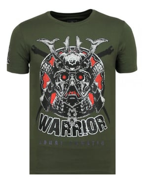 Local Fanatic Savage samurai print t-shirt
