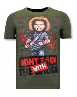 Local Fanatic T-shirt bloody chucky angry print