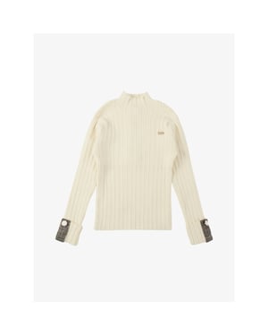 Patachou Meisjes top rib turtleneck