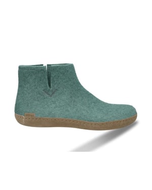 Glerups Low boot leather sole g 11-north sea