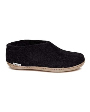 Glerups Shoe leather sole a 02-charcoal