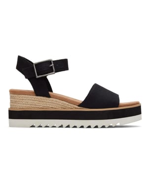Toms Diana black heavy canvas 10017856 3181