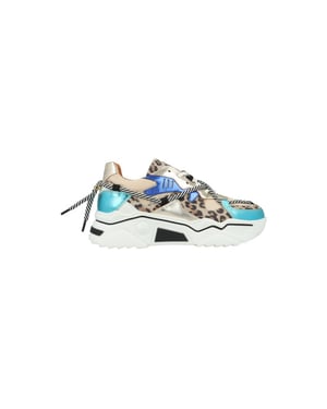DWRS Label Jupiter leopard j5554c-75-8353 / blauw