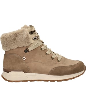 Rieker Half hoge veterschoen w0670-20 brown 1030