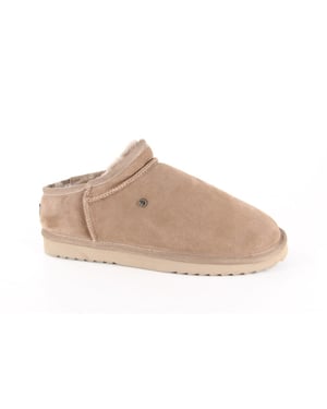 Warmbat Conner mud heren pantoffel (gesloten hiel)