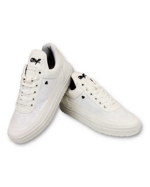 Cash Money Schoenen case army full white