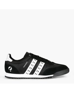 Q1905 Sneaker tornado zwart/wit
